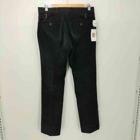 ラルフローレン RALPH LAUREN イタリア製 細畝 コーデュロイ サイド アジャスター テーパード スラックス メンズ US:32-33