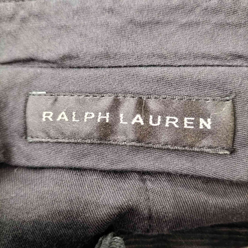 ラルフローレン RALPH LAUREN イタリア製 細畝 コーデュロイ サイド アジャスター テーパード スラックス メンズ US:32-33
