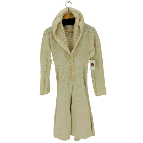 ステファネル STEFANEL フーデッドカーディガン レディース import:S