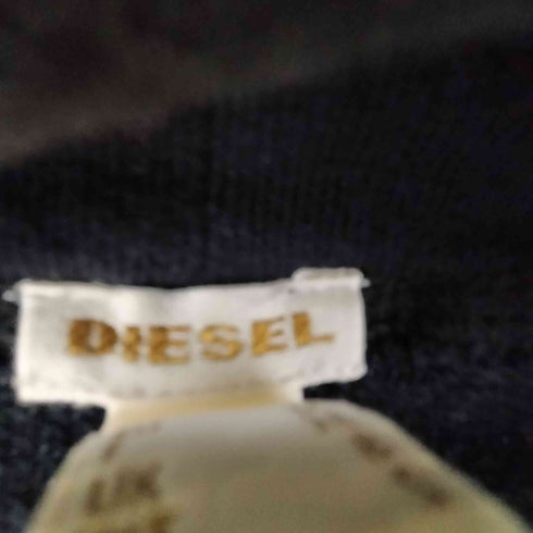 ディーゼル DIESEL フリルデザインカーディガン 袖ロゴスウェット レディース JPN:S