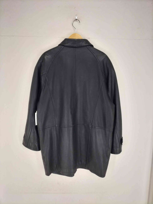 COGGIOLA lamb leather ラムレザー レザーコート メンズ import:L