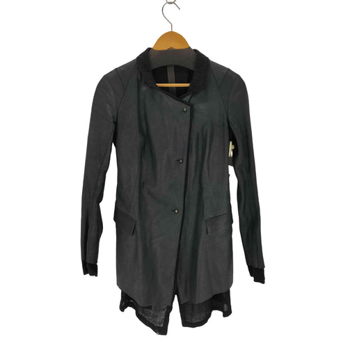 ISAAC SELLAM DEER SKINレザーコート レディース JPN:36