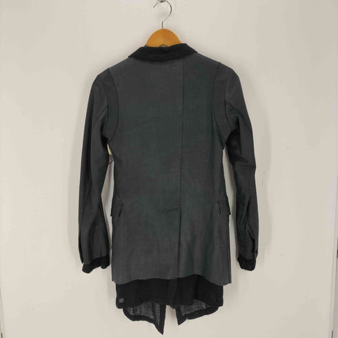 ISAAC SELLAM DEER SKINレザーコート レディース JPN:36