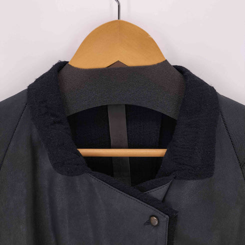 ISAAC SELLAM DEER SKINレザーコート レディース JPN:36