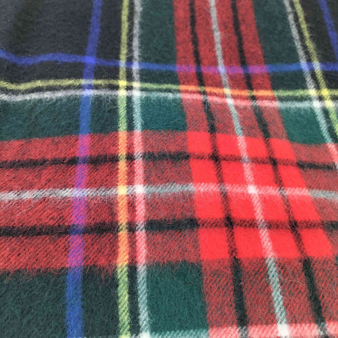 スコティッシュトラディション scottish tradition ウールアンゴラ タータンチェック マフラー メンズ