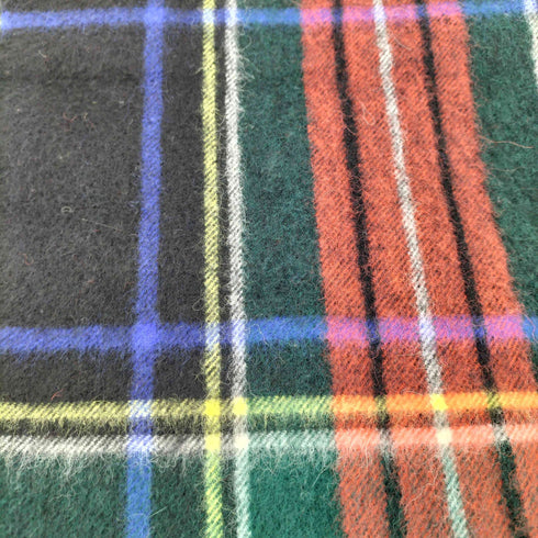 スコティッシュトラディション scottish tradition ウールアンゴラ タータンチェック マフラー メンズ
