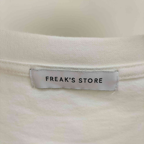 フリークスストア FREAKS STORE 22SS アップリケ ロゴ クルーネック S/S Tシャツ メンズ JPN:L
