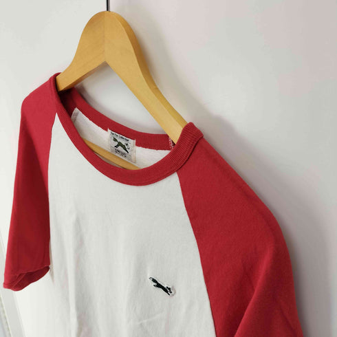 ザフォックスコレクション THE FOX COLLECTION 22SS TOWNCRAFT フォックス ロゴ ラグランT 五分袖 オーバーサイズ メンズ FREE