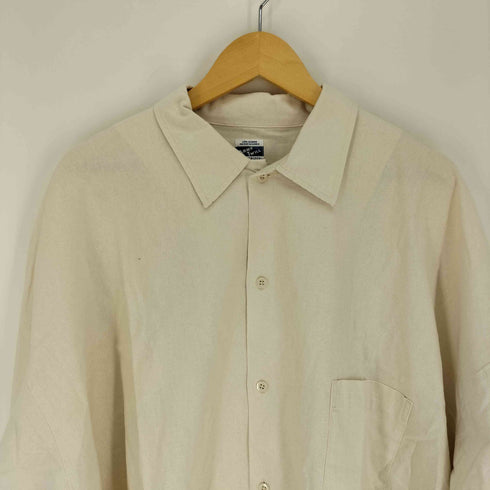 ジャーナルスタンダードレリューム JOURNAL STANDARD relume 21SS ARMY TWILL リネン オーバーサイズ S/S シャツ メンズ XXXL