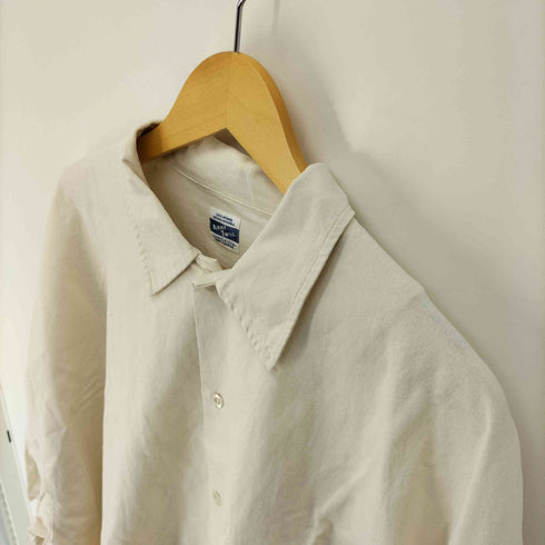ジャーナルスタンダードレリューム JOURNAL STANDARD relume 21SS ARMY TWILL リネン オーバーサイズ S/S シャツ メンズ XXXL