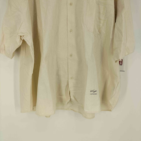 ジャーナルスタンダードレリューム JOURNAL STANDARD relume 21SS ARMY TWILL リネン オーバーサイズ S/S シャツ メンズ XXXL
