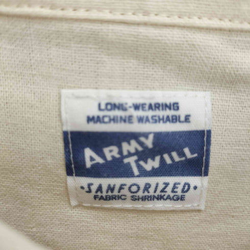 ジャーナルスタンダードレリューム JOURNAL STANDARD relume 21SS ARMY TWILL リネン オーバーサイズ S/S シャツ メンズ XXXL