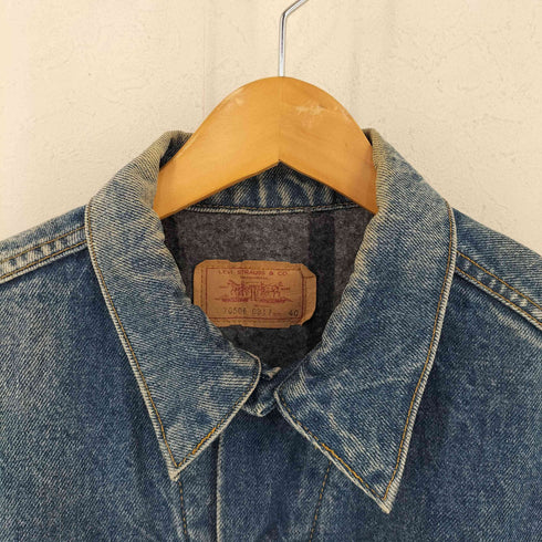 リーバイス Levis 80S USA製 裏地ブランケット デニムジャケット メンズ 40