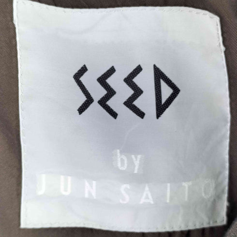 SEED BY JUN SAITO リネン100 テーラードジャケット メンズ