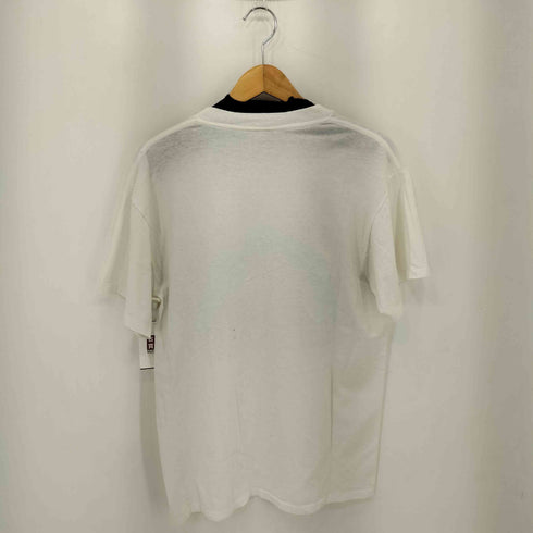 オニータ ONEITA 90s USA製 シングルステッチ フロントプリント クルーネック 半袖Tシャツ メンズ
