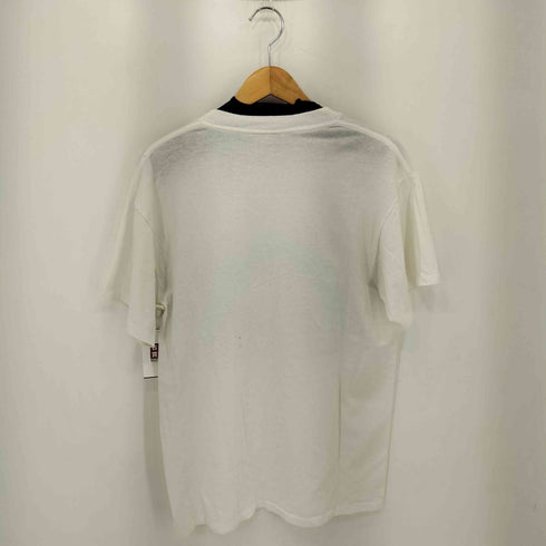 オニータ ONEITA 90s USA製 シングルステッチ フロントプリント クルーネック 半袖Tシャツ メンズ