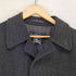 バーバリーズ BURBERRYS pure cashmere カシミヤ 比翼 ステンカラーコート メンズ 170
