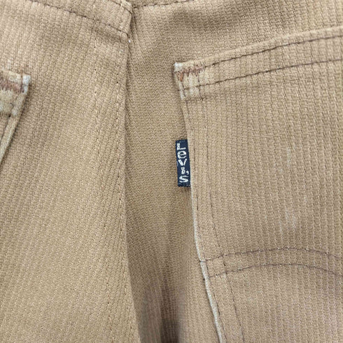 リーバイス Levis 60-70s 42タロンジップ STA-PREST ボタン裏520 ヴィンテージパンツ メンズ