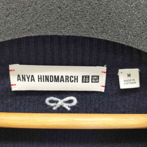 アニヤハインドマーチ ANYA HINDMARCH プレミアムラムクルーネックセーター レディース import:M