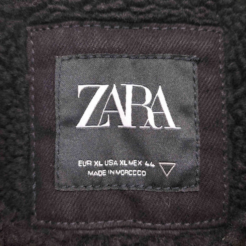 ザラ ZARA ボアランチジャケット メンズ import:XL