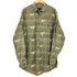 ウールリッチ WOOLRICH 00S アニマル柄 ボタンダウン ネルシャツ メンズ import:XL