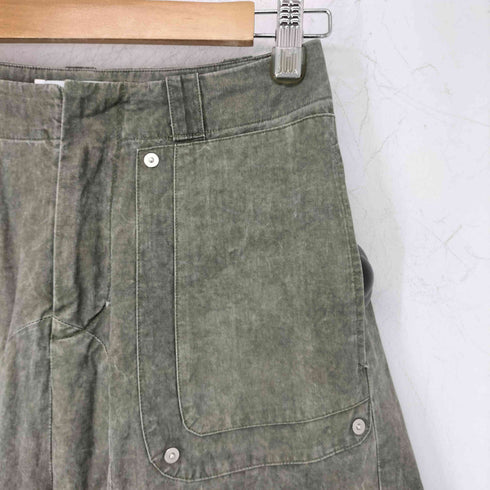APRIORITY ヴィンテージ加工 裾ジップ カーゴパンツ レディース JPN:S