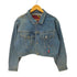 Modern Basic File Crop Jacket デニム クロップド トラッカージャケット デニムジャケット レディース FREE