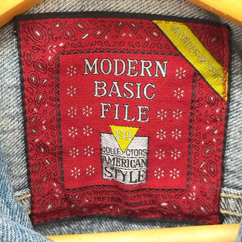 Modern Basic File Crop Jacket デニム クロップド トラッカージャケット デニムジャケット レディース FREE