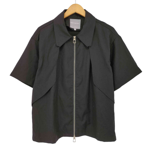 SOUTHFISH ダブルジップ ショートスリーブ ジャケットシャツ メンズ import:S