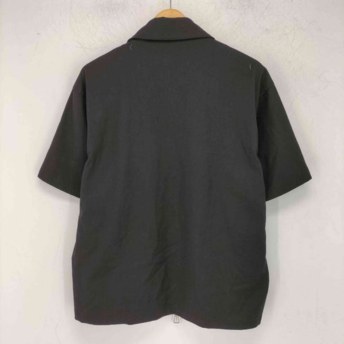 SOUTHFISH ダブルジップ ショートスリーブ ジャケットシャツ メンズ import:S