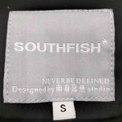 SOUTHFISH ダブルジップ ショートスリーブ ジャケットシャツ メンズ import:S