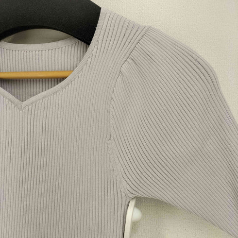 プロポーションバイボディードレッシング PROPORTION BODY DRESSING チュールフラワーニットドッキングワンピース レディース import:S