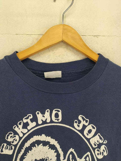 ヘインズ Hanes 90s USA製 袖裾シングル 両面プリントクルーネックTシャツ メンズ XXL