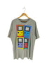 フロントプリントゲームTシャツ メンズ 2XL