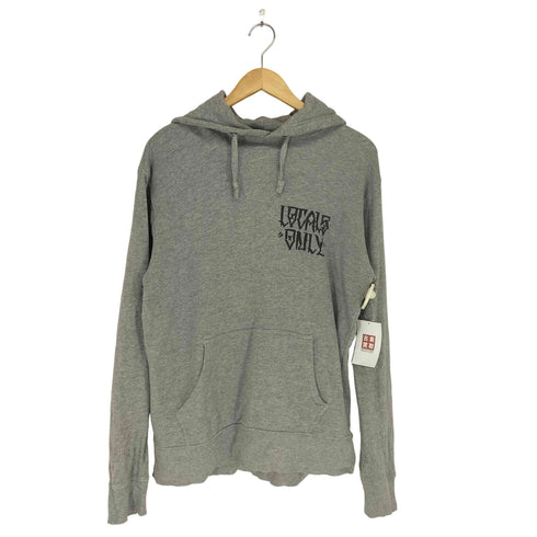LOCALS ONLY スカルデザイン フード付きスウェット メンズ JPN:L