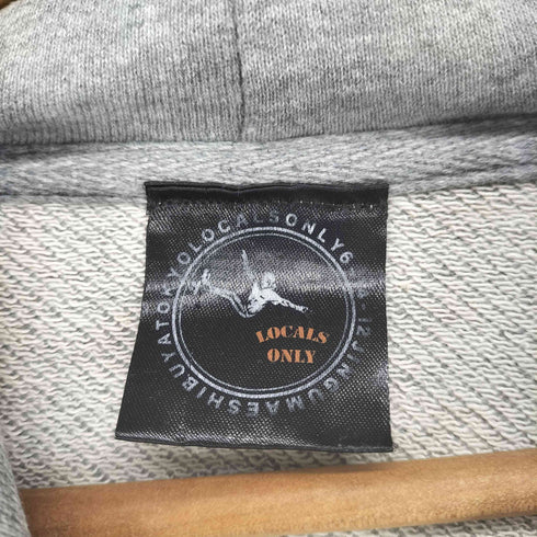 LOCALS ONLY スカルデザイン フード付きスウェット メンズ JPN:L