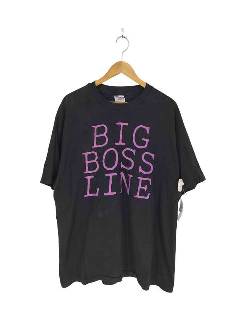 ヘインズ Hanes 90s USA製 袖裾シングル 両面プリントクルーネックTシャツ メンズ XL