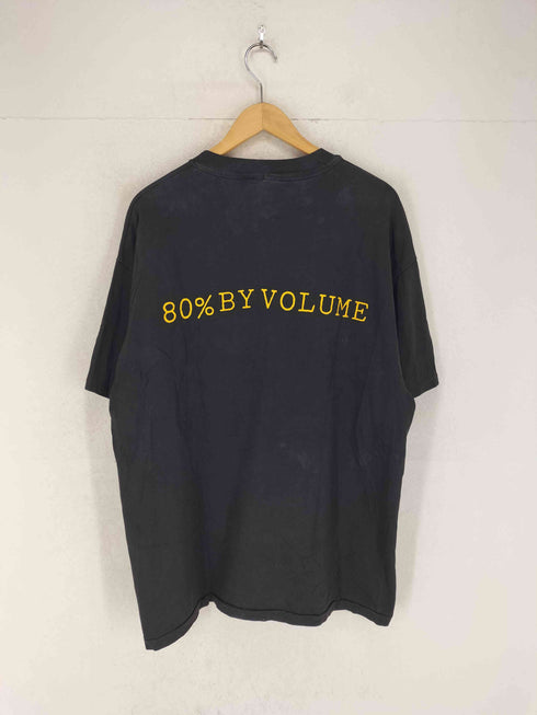 ヘインズ Hanes 90s USA製 袖裾シングル 両面プリントクルーネックTシャツ メンズ XL