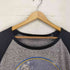 デニムアンドサプライラルフローレン DENIM&SUPPLY RALPH LAUREN ビンテージ プリント ラグランスリーブ Tシャツ レディース import:L