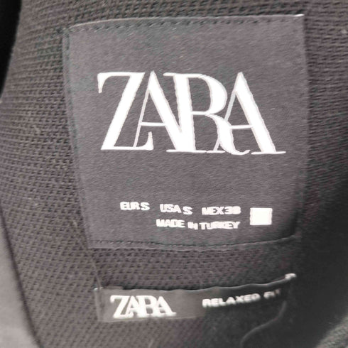 ザラ ZARA スタンドカラーコート メンズ S