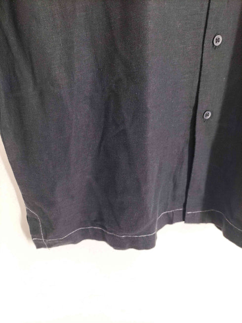 リネン&レーヨン ボックスシャツ メンズ XL