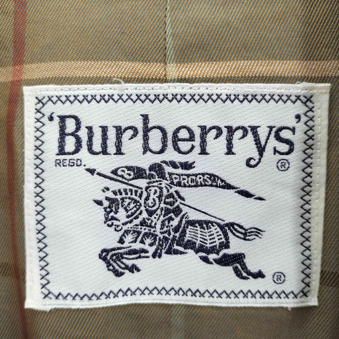 バーバリーズ BURBERRYS 90s ノヴァチェック ステンカラーコート レディース