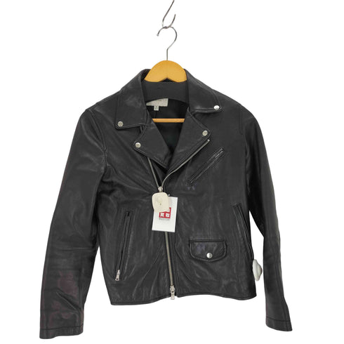 ビューティーアンドユースユナイテッドアローズ BEAUTY & YOUTH UNITED ARROWS LAMB LEATHER BY シープレザー ライダースジャケット レディース JPN:M