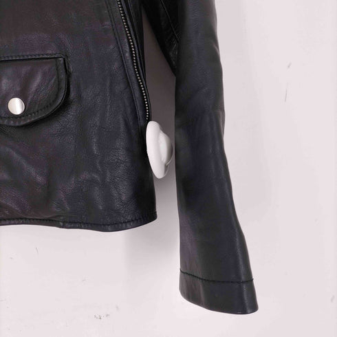 ビューティーアンドユースユナイテッドアローズ BEAUTY & YOUTH UNITED ARROWS LAMB LEATHER BY シープレザー ライダースジャケット レディース JPN:M