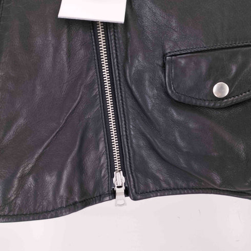 ビューティーアンドユースユナイテッドアローズ BEAUTY & YOUTH UNITED ARROWS LAMB LEATHER BY シープレザー ライダースジャケット レディース JPN:M
