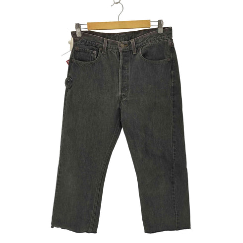 リーバイス Levis 501-0658 先染めブラック カットオフ メンズ US:32-33
