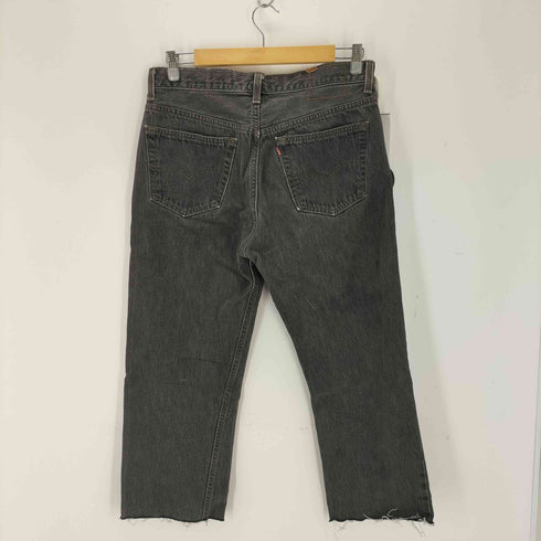 リーバイス Levis 501-0658 先染めブラック カットオフ メンズ US:32-33
