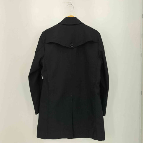 バーバリーブラックレーベル BURBERRY BLACK LABEL ウール混 ステンカラーコート メンズ M