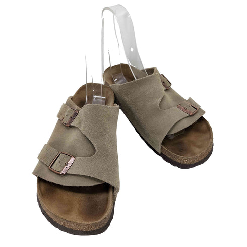ビルケンシュトック BIRKENSTOCK Zurich チューリッヒ スエード モンクストラップ サンダル トープ Soft Footbed メンズ JPN:26.5