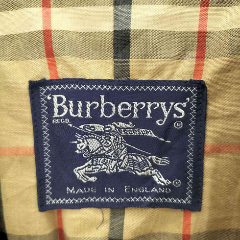 バーバリーズ BURBERRYS イングランド製 裏ノヴァチェック トレンチコート レディース